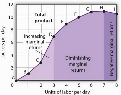 diminishing marginal returns