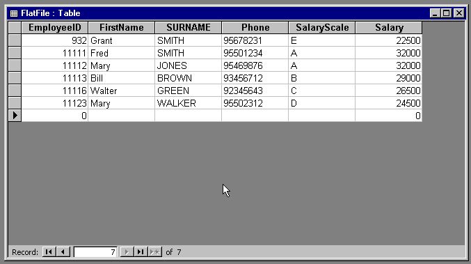 flatfile-database