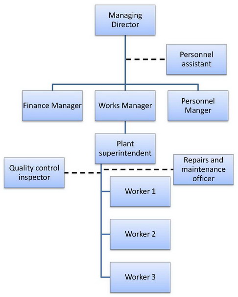 line and staff organisation